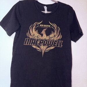 Bella Canvas Black Tee with Graphic Design